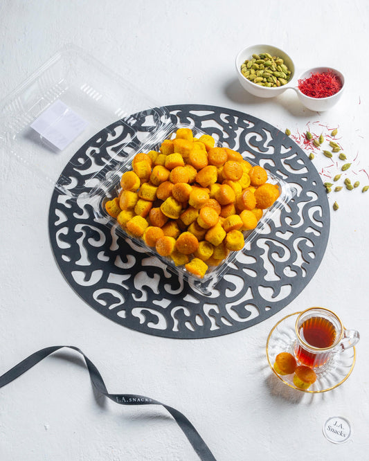 ميني خنفروش بالزعفران والهيل